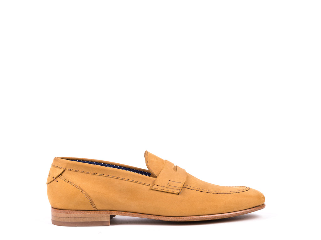 Penny Loafers // Nobuck Camel