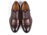 Oxford Cap Toe // Brown Leather